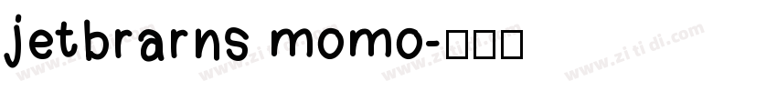 jetbrarns momo字体转换